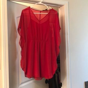 Red Express dress
